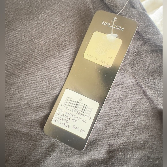 NFL Logo Black T-Shirt XXL NWT - Picture 5 of 7